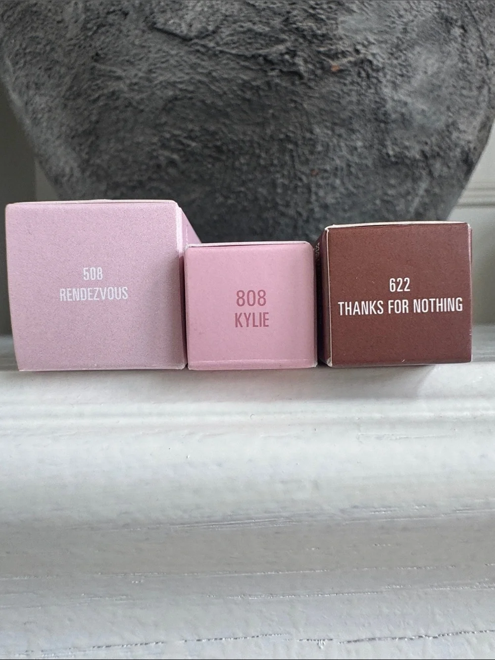 Kylie Cosmetics 5 Pc Set Cosmetic Bag~Lip Crayon~Lipstick~Liquid~Moisturizer NEW